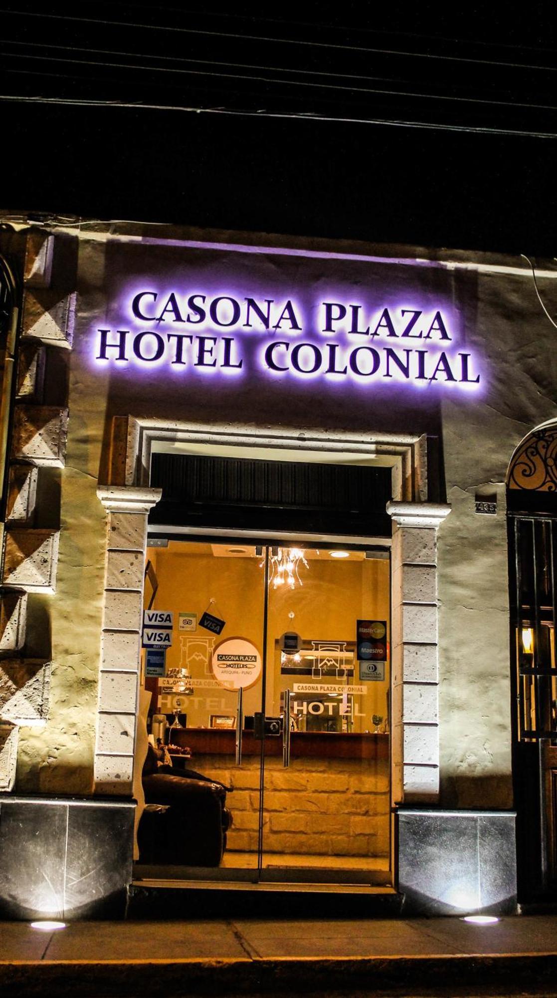 Casona Plaza Hotel Colonial Arequipa Exteriér fotografie